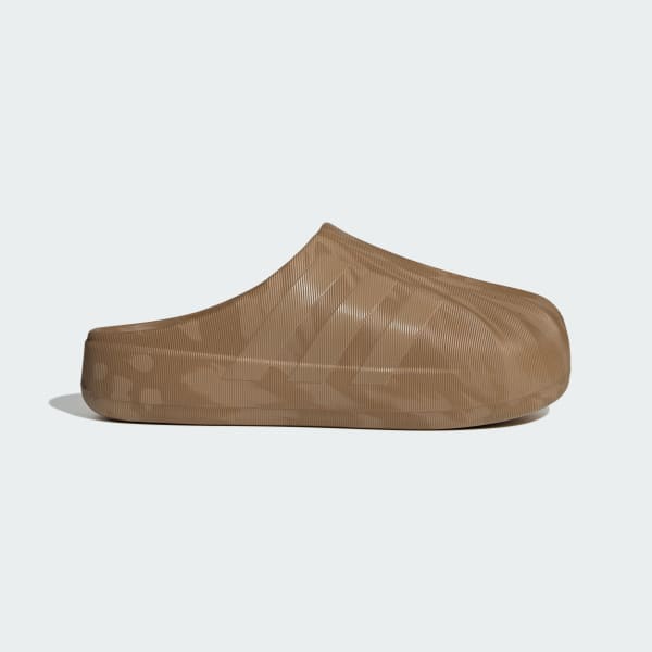 Brown Adifom Superstar Mule Low Slides