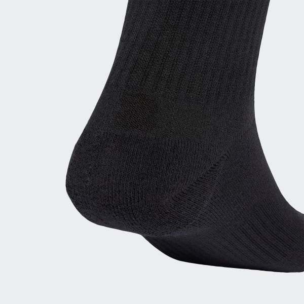 Blue Stonewash Crew Socks 3 Pairs