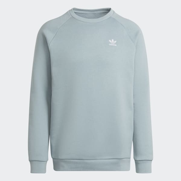 Grey Adicolor Essentials Trefoil Crewneck Sweatshirt JKZ50