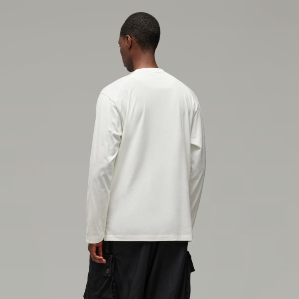 ★adidas★ Lucid 3S Long Sleeve Tee White IZ4941 adidas Originals | 3-Stripe Long Sleeve Top | Long Sleeve T