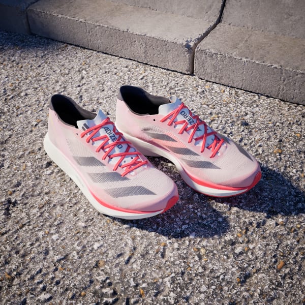 Adidas shoes 8 number pink clearance