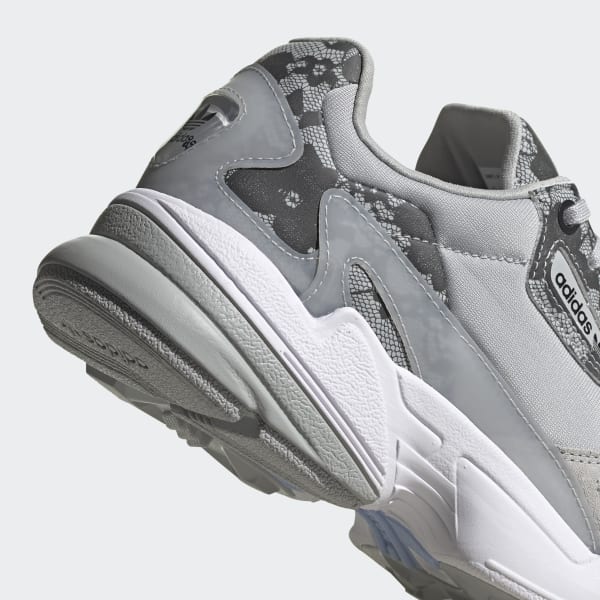 Adidas falcon w grey two on sale