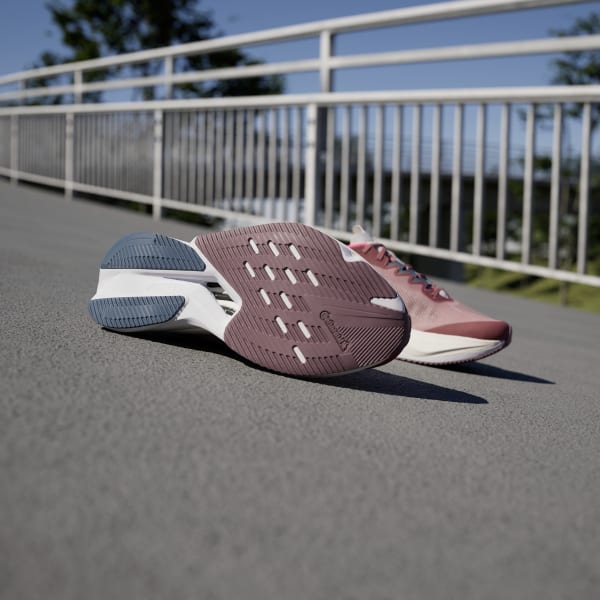 Pink Adizero Boston 12 Shoes