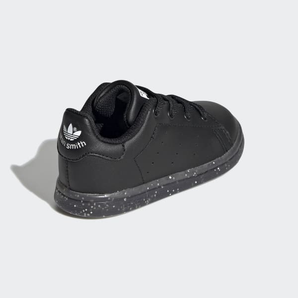 Toddler Stan Smith All Black Shoes with 