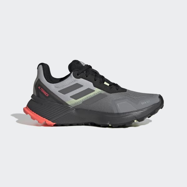 Grijs Terrex Soulstride RAIN.RDY Trail Running Schoenen