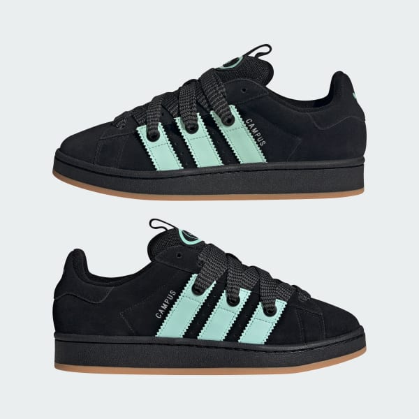 Adidas campus black mens sale