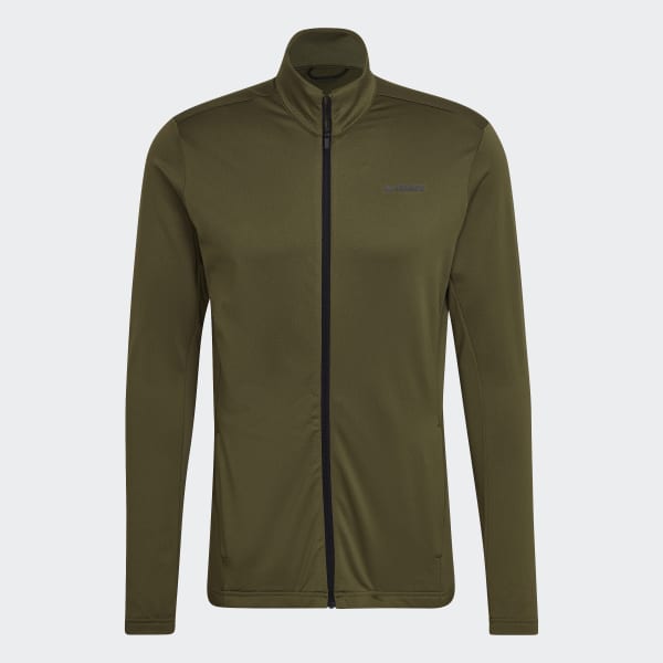 Green Terrex Multi Primegreen Full-Zip Fleece Jacket 29544