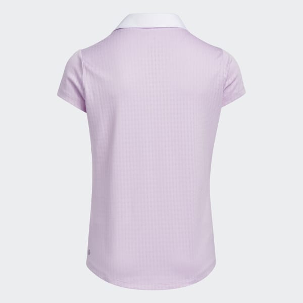 Purple Raglan Sleeve Golf Polo Shirt