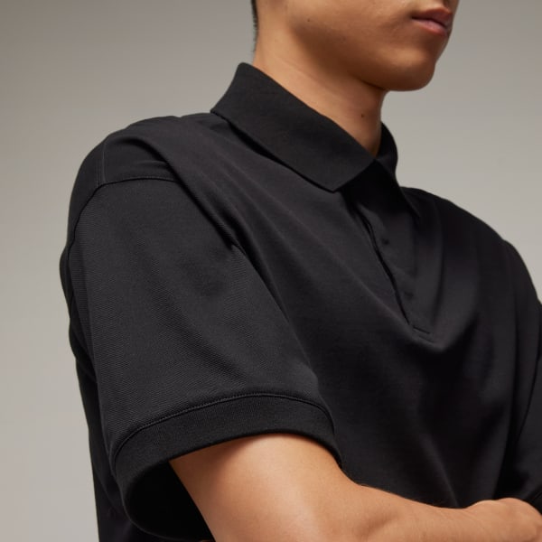 adidas Y 3 Short Sleeve Polo Shirt Black adidas Philippines