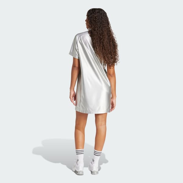 grijs Adicolor Teamgeist Tee Dress