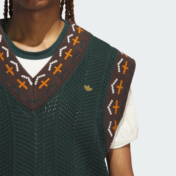 아디다스 CLOT KNIT VEST - Green | adidas South Korea