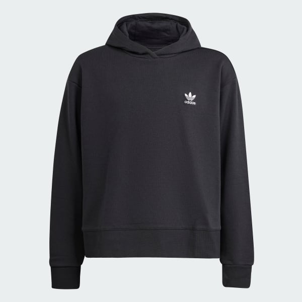 Black hoodie mens store adidas