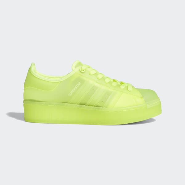 superstar metal toe Jaune homme