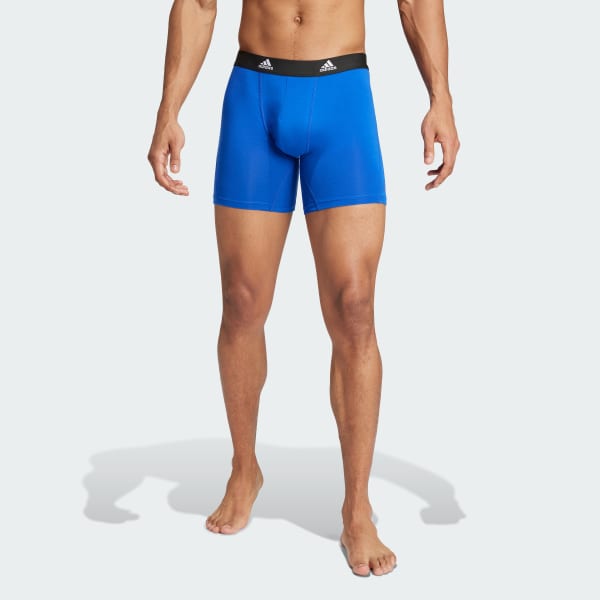 adidas Active Flex Cotton Brief Underwear Blue adidas UK