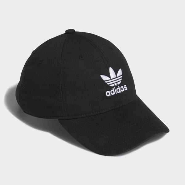 adidas Originals Relaxed Strap-Back Hat - Black | adidas US