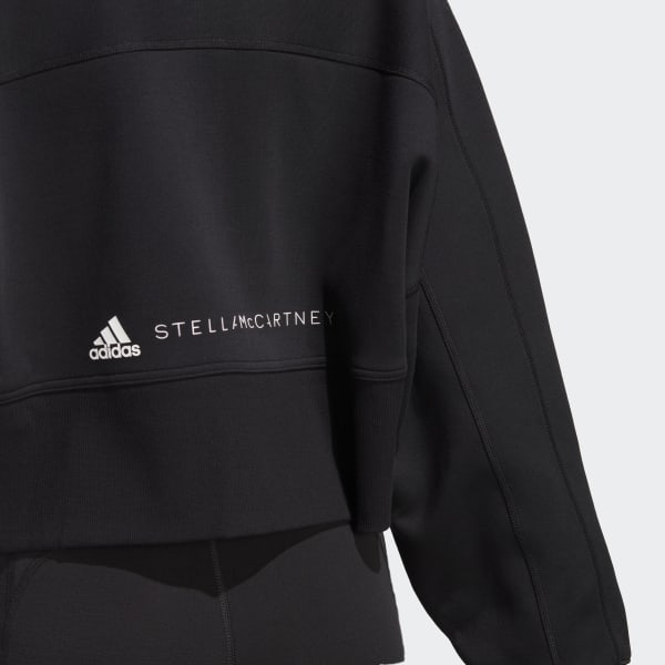 zwart adidas by Stella McCartney Cropped Hoodie