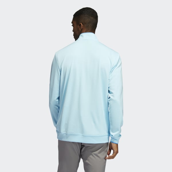 Azul Sudadera Cierre Corto L4654