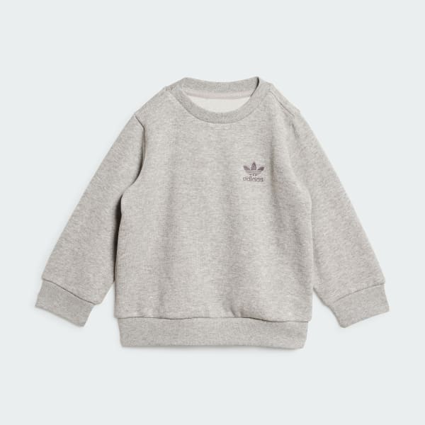 Gris Ensemble sweat-shirt ras-du-cou Enfants