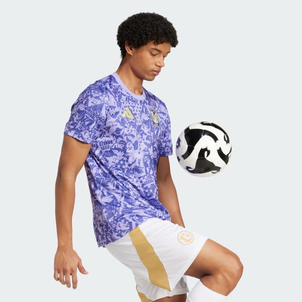 Violeta Jersey Pre-partido Tigres UANL x Wonder Woman