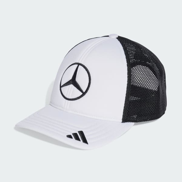 Vit Mercedes - AMG Petronas Formula One Team Snapback Star Truckerkeps