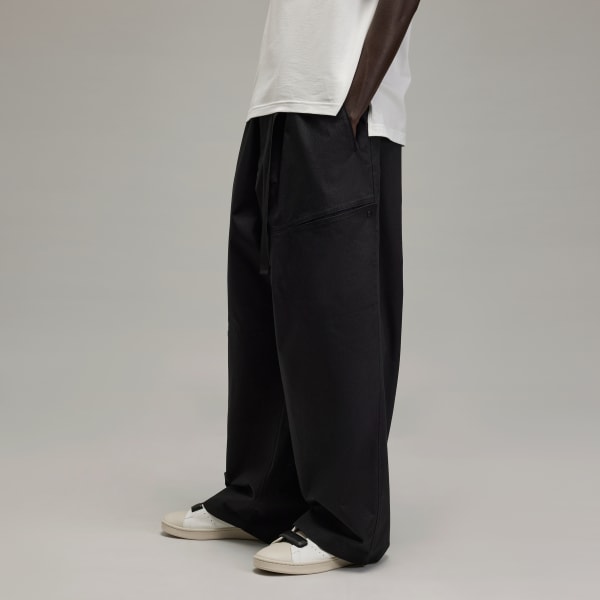 Svart Y-3 Vented Cargo Bukse