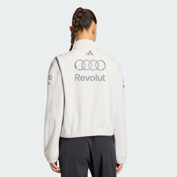 Weiss AUDI REVOLUT F1 TEAM ENGINEERS & MARKETING TRAININGSJACKE