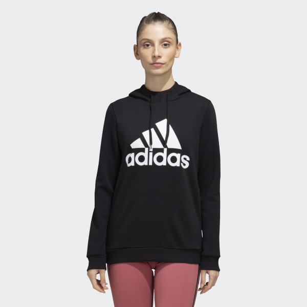 adidas BIG LOGO FREELIFT HOODED SWEATSHIRT Black adidas India