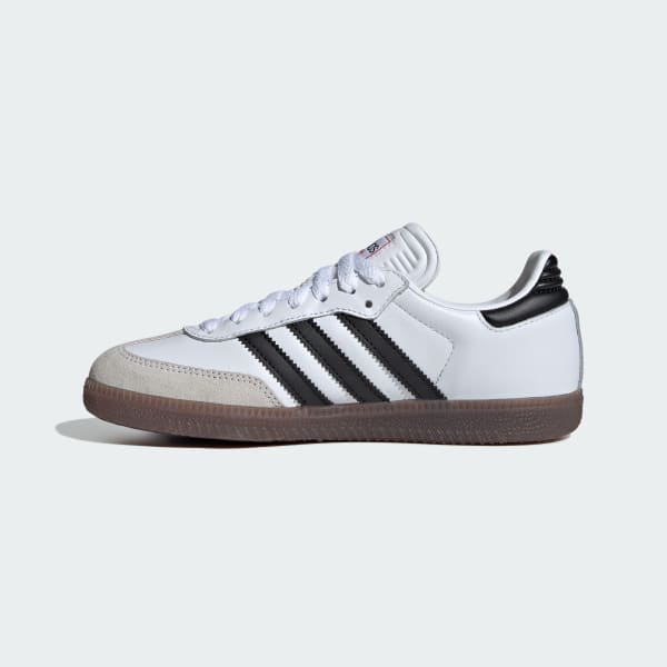 adidas Samba Indoor Soccer Sneakers Kids - White | Free