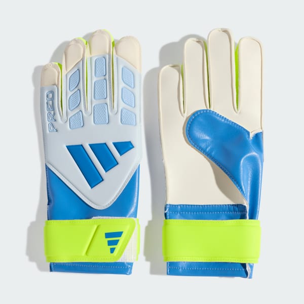 Bleu GANTS TRAINING GARDIEN DE BUT PREDATOR JUNIOR
