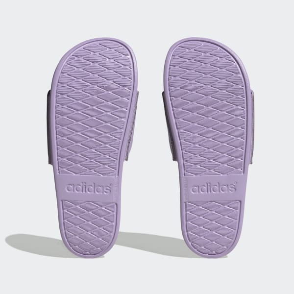 Purple Adilette Comfort Sandals