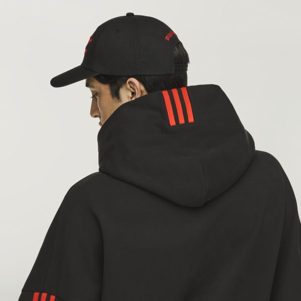 ◆コラボ◆CHAVARRIA X ADIDAS HEAVYWEIGHT HOODIE◆正規品◆ Adidas x Willy Chavarria Cotton Hoodie | Black | FARFETCH
