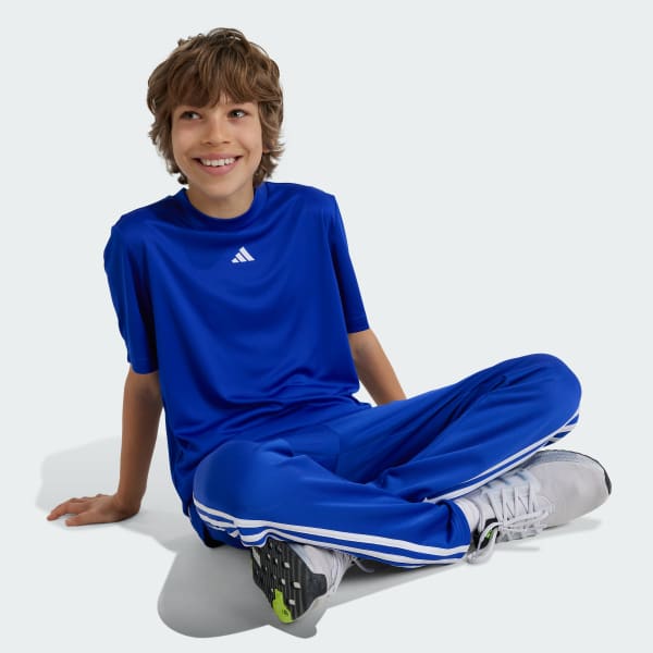 Blau Train Essentials Logo Regular Fit Kids T-Shirt