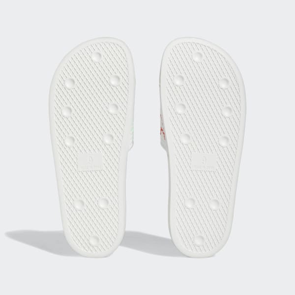 White Shmoofoil Slides
