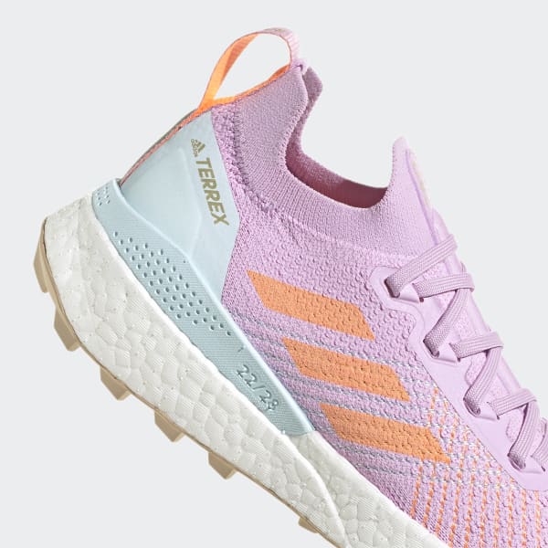 adidas Terrex Two Ultra Primeblue Trail Running Shoes Purple Women
