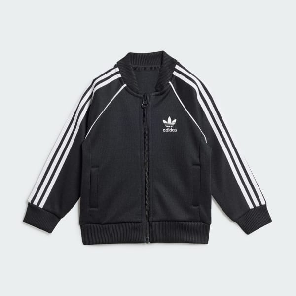 ブラック adidas × Disney ミッキーマウス トラックスーツ キッズ