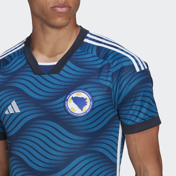 adidas Bosnia 22 Home Jersey Blue adidas Thailand
