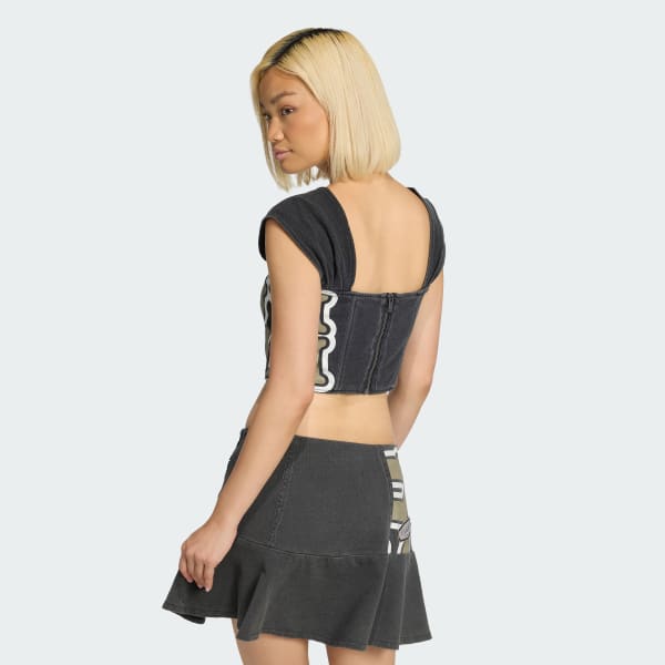 Gris Top ADIDAS ORIGINALS GFX COURSAGE