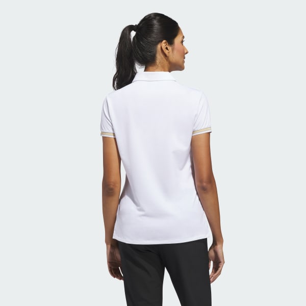 White Ultimate365 Short Sleeve Polo Shirt
