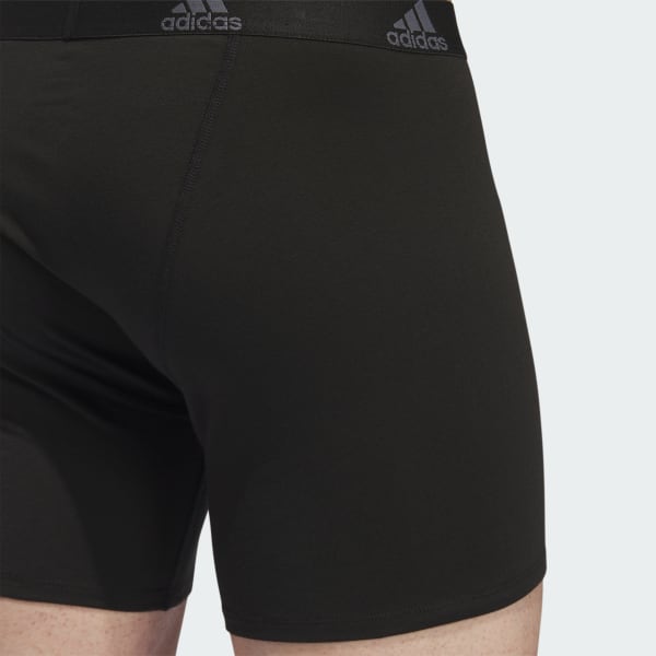 adidas Performance Mesh Graphic Boxer Briefs 3-Pack Black Free