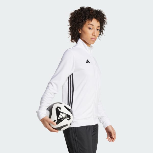 adidas Tiro 25 Essentials Training Jacket - White | Free Shipping