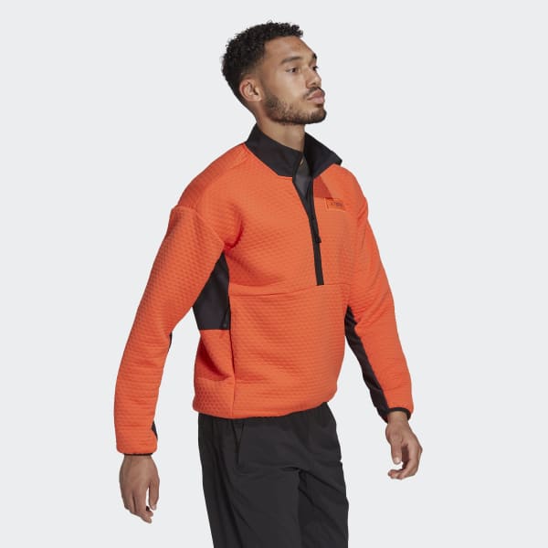 adidas TERREX Hike Half-Zip Fleece - Orange | Free Shipping with ...