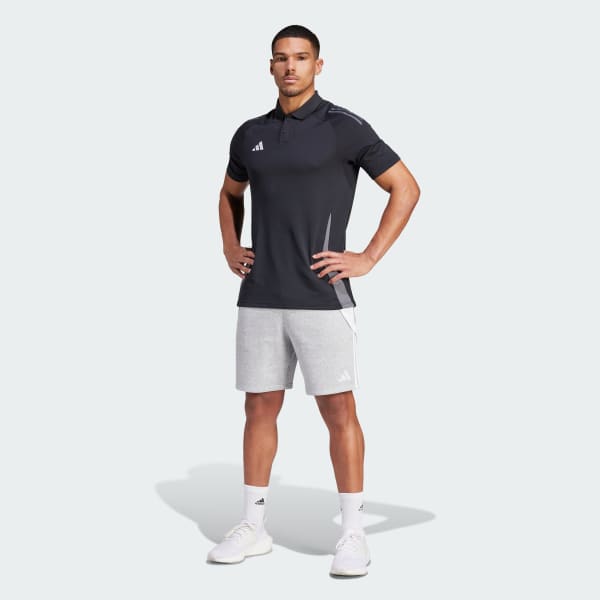 Grey adidas sweat shorts hotsell