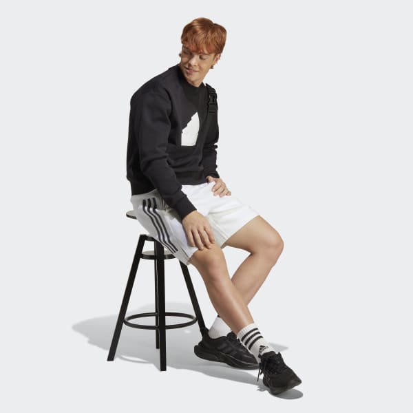 Đen Áo Sweatshirt Cổ Tròn Badge of Sport Future Icons