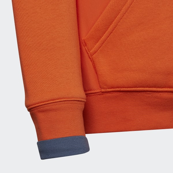 Oransje All SZN Fleece Hoodie Sweatshirt RW124