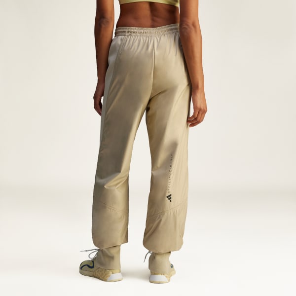 Beige 스텔라 머티리얼 믹스 팬츠