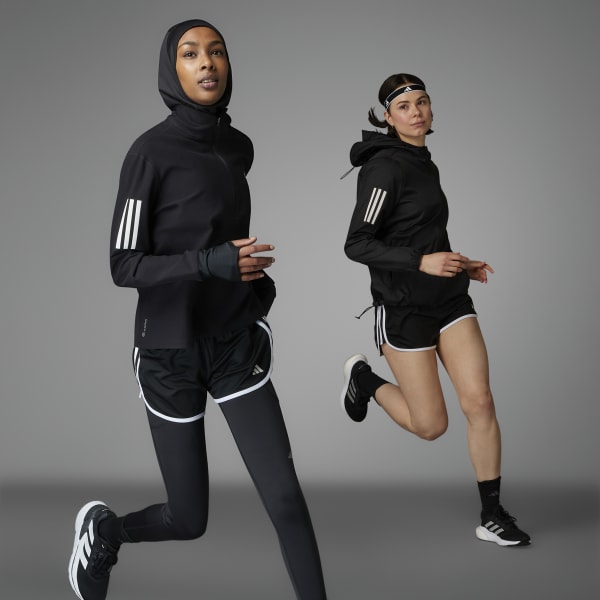 adidas Own the Run Running 1 2 Zip Sweatshirt Black adidas Singapore