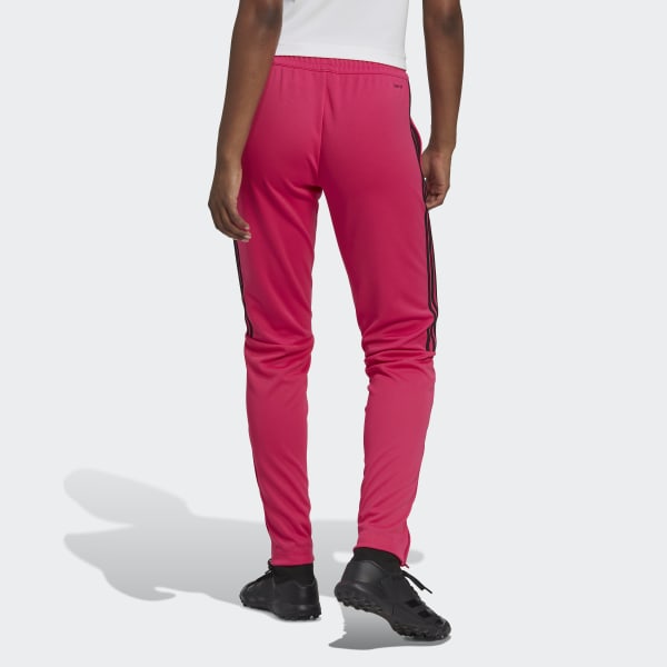 adidas AEROREADY Sereno Cut 3Stripes Slim Tapered Eşofman Altı Pembe