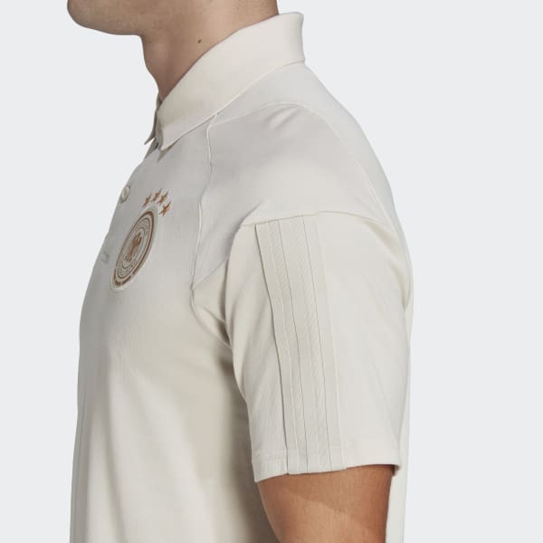 Bezowy Germany Tiro 23 Polo Shirt KO012