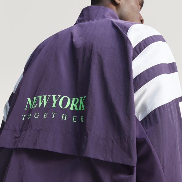 adidas Adizero NYC Running Jacket - Purple | Free Shipping