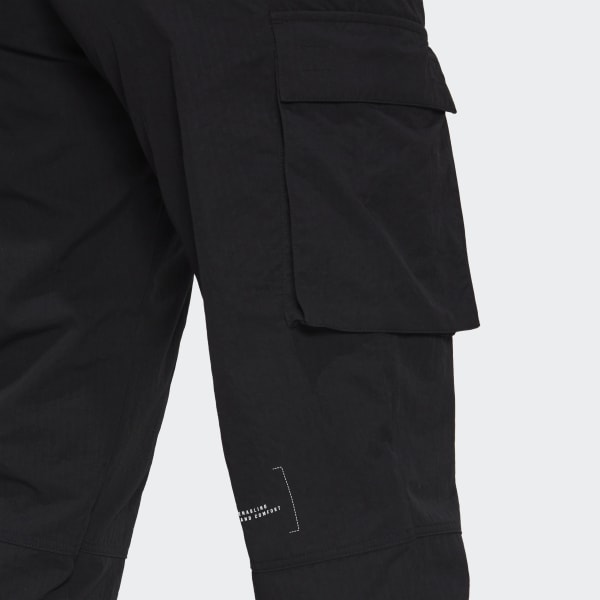 Nero Pantaloni Cargo L4292